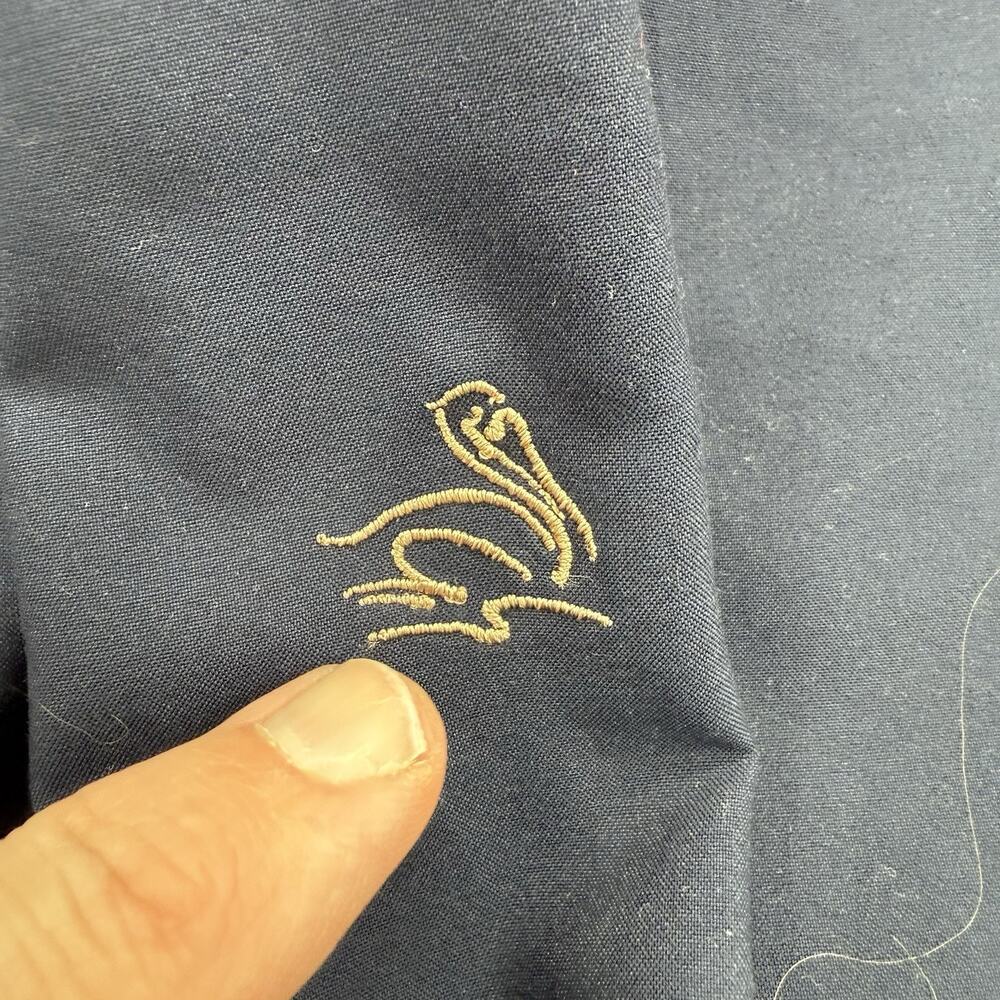 Zero Restriction 1/4 Snap Pullover Windbreaker Bl… - image 4